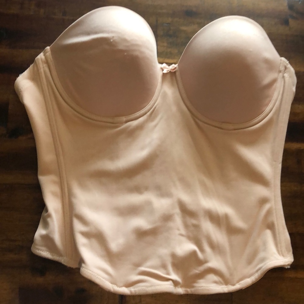 Underwire corset bra
